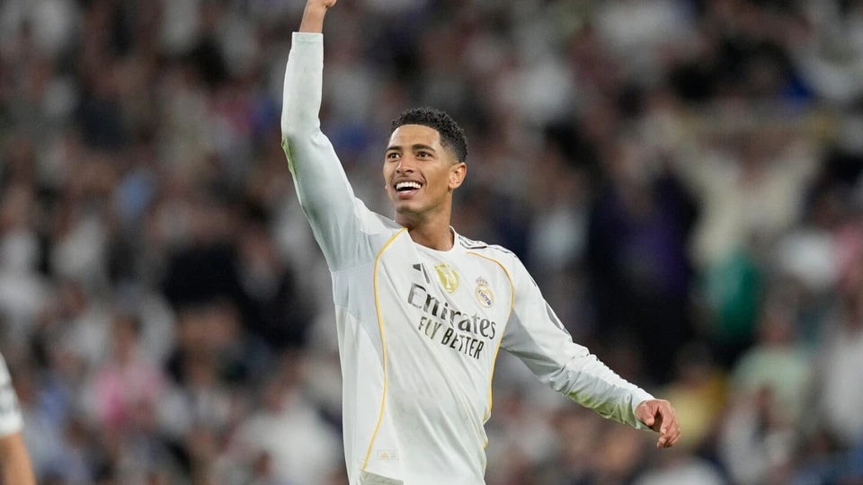 状态正佳的贝林厄姆是皇家马德里的关键，球队终结了在国家德比中对阵巴塞罗那的连败