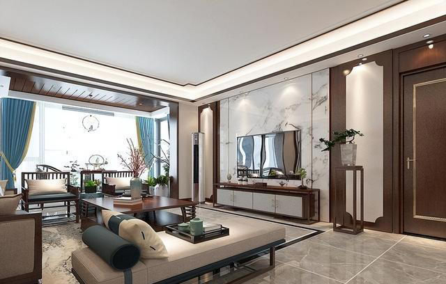 中式风的装修就是好看，进门就亮了，整体有一种清新脱俗的既视感