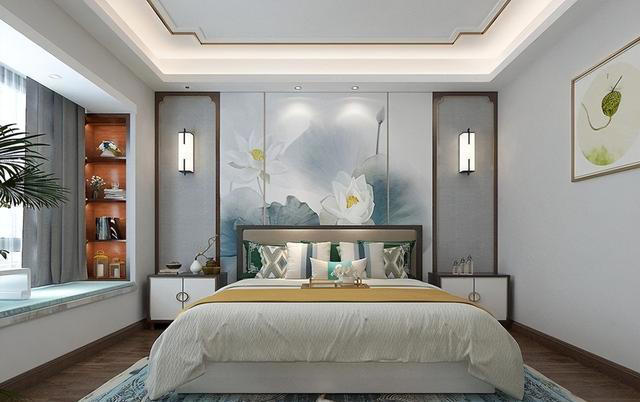 中式风的装修就是好看，进门就亮了，整体有一种清新脱俗的既视感