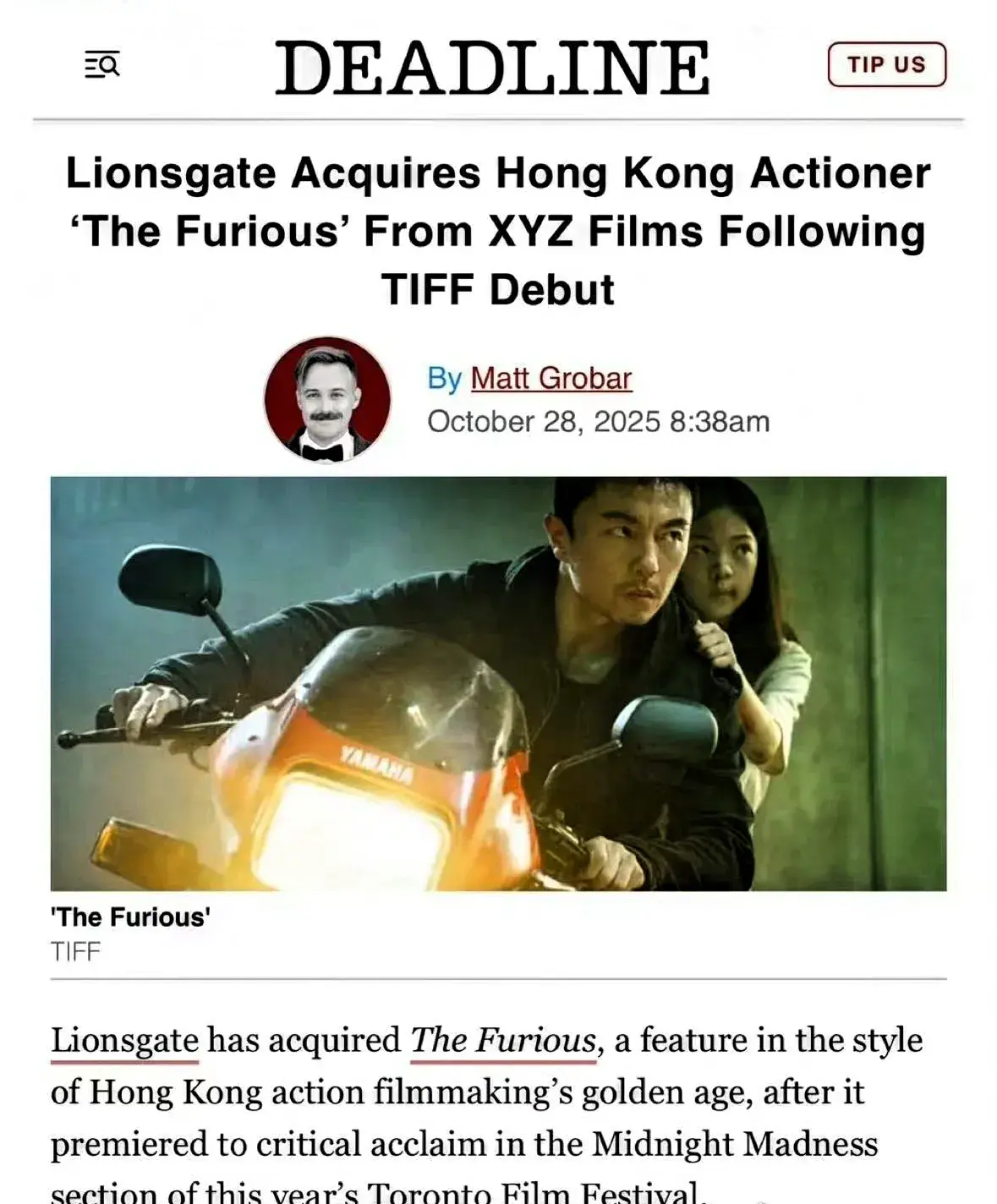 谢苗走向国际，新片《火遮眼》全球发行，能否接棒华语功夫电影？