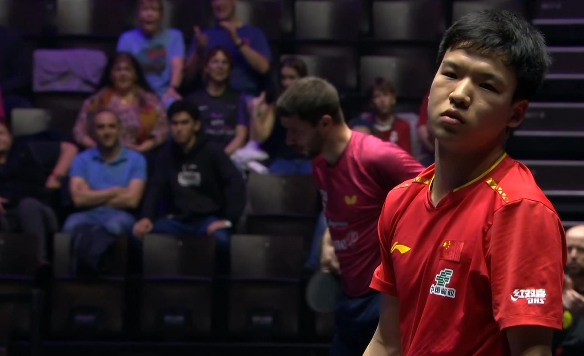 糟糕！国乒男单全军覆没！蒙彼利埃站：向鹏被弗朗西斯卡3-2淘汰