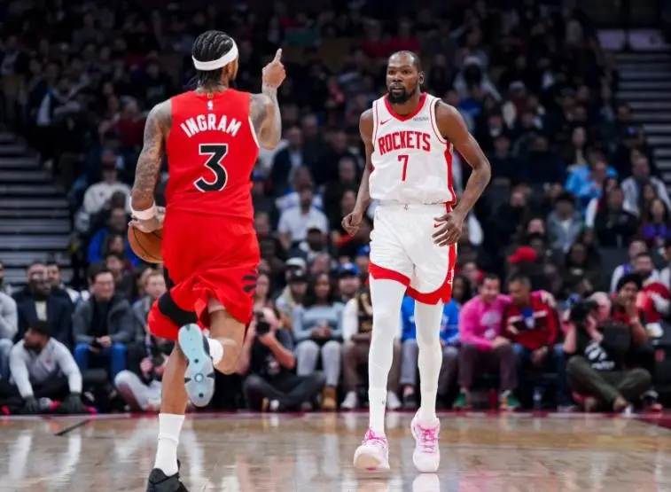 杜兰特31分破纪录！火箭迎2连胜，这一战，我彻底认清这10名球星