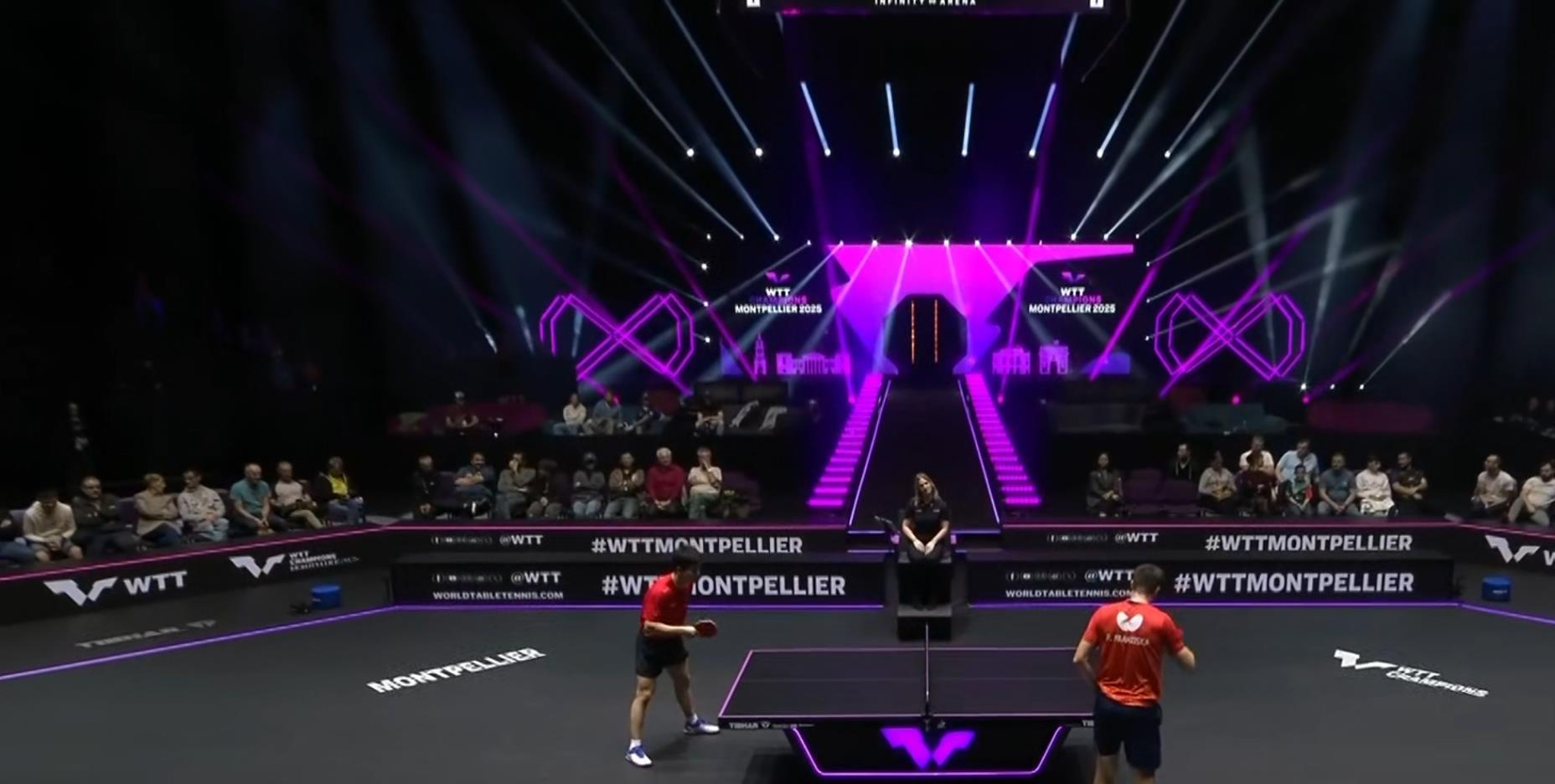 糟糕！国乒男单全军覆没！蒙彼利埃站：向鹏被弗朗西斯卡3-2淘汰