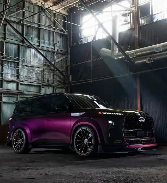 英菲尼迪QX80 R-spec版亮相！外观炫酷，内饰豪华，搭载GTR发动机