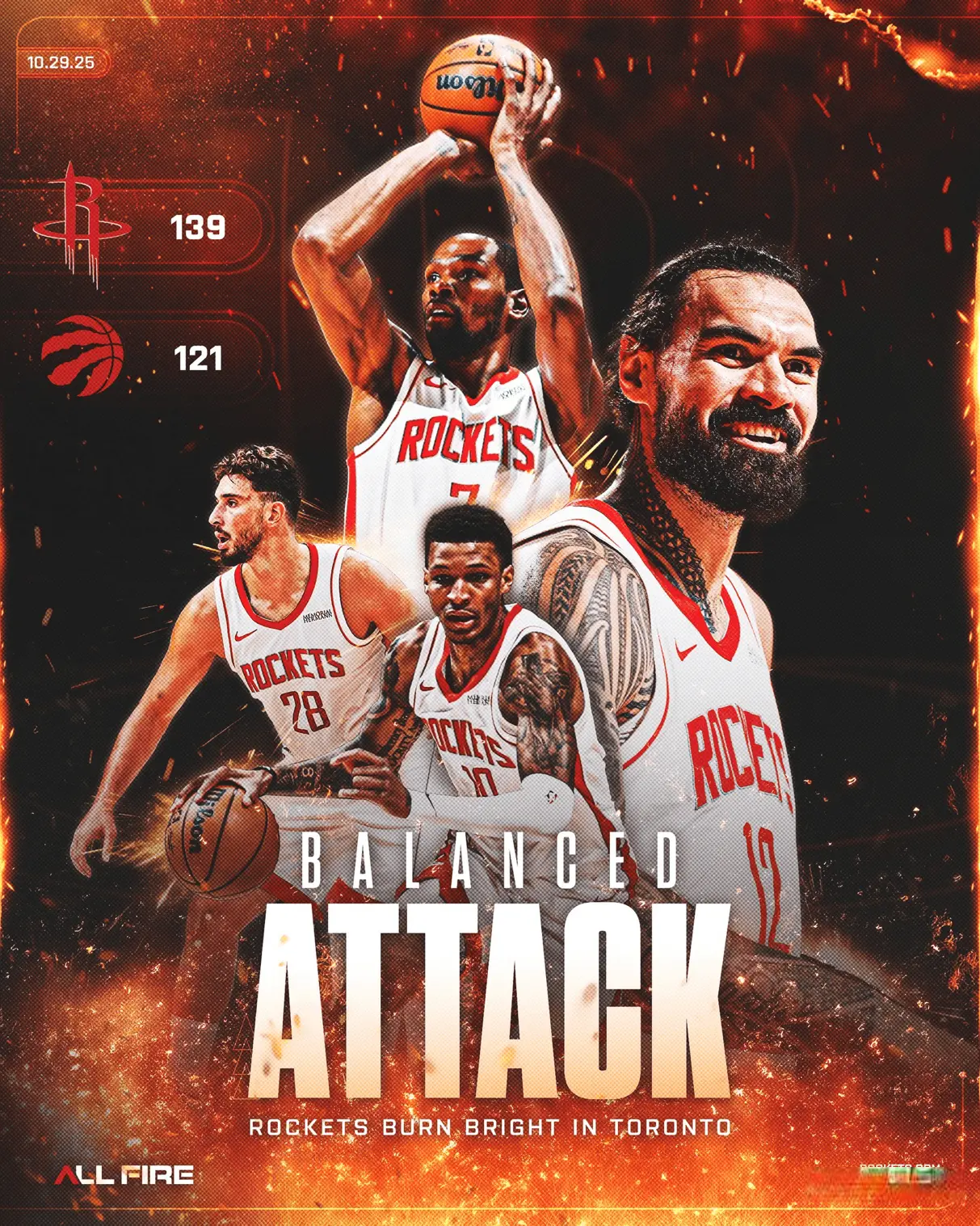 名记曝火箭前场触球分布：申京42次领跑全队 战术轴心地位凸显