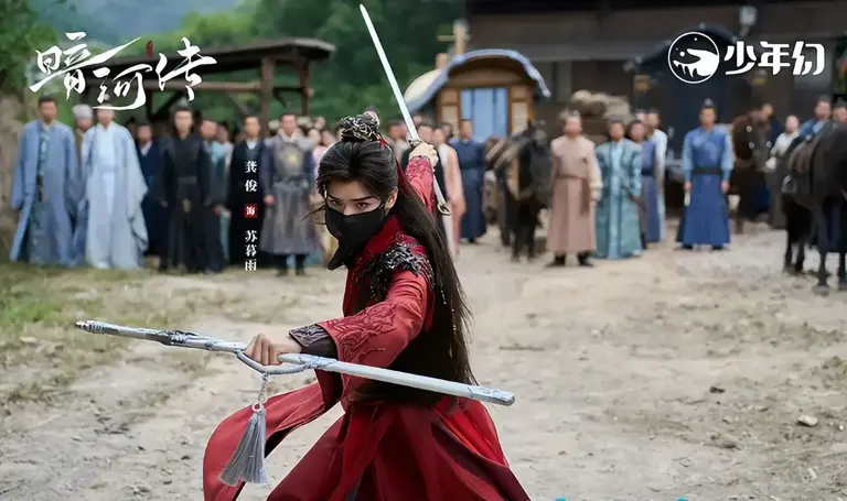 电视剧全网热度榜，《天地剑心》跌至第二，第一热度高达75.68