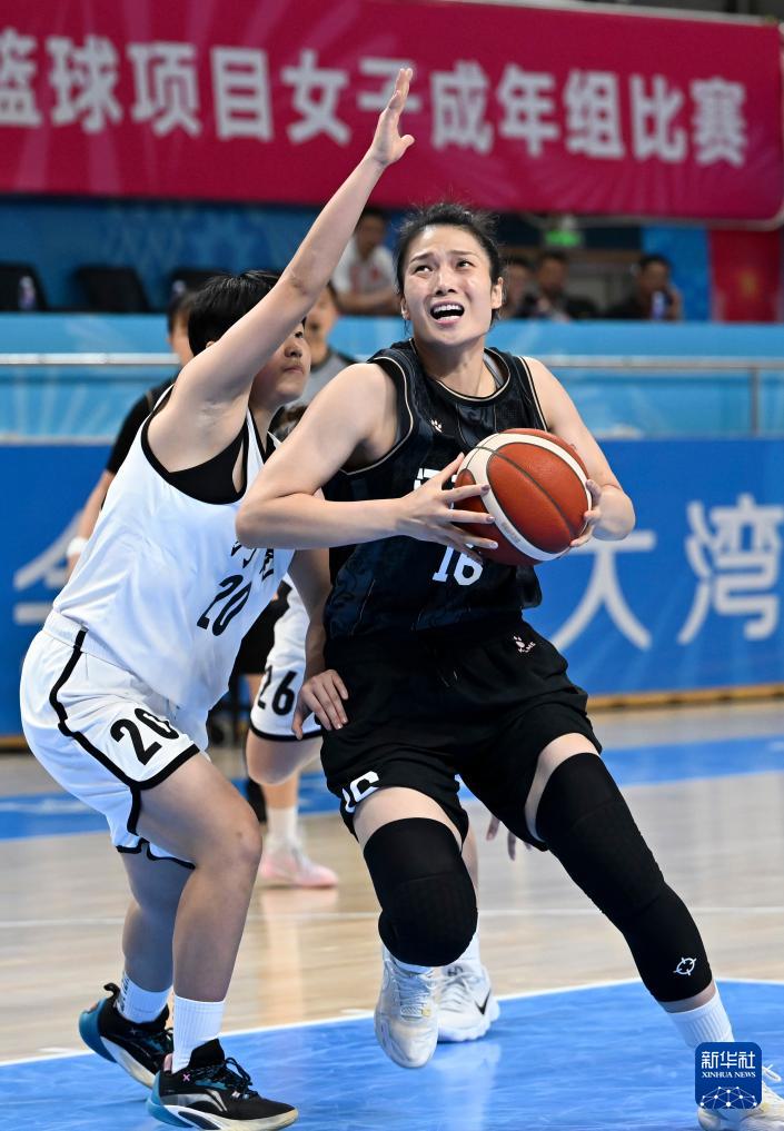 全运会｜篮球——女子成年组小组赛：江苏队胜河南队