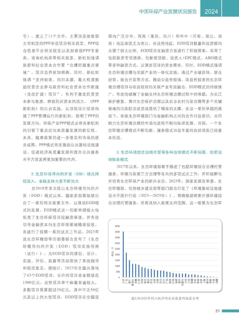 2024中国环保产业发展状况报告