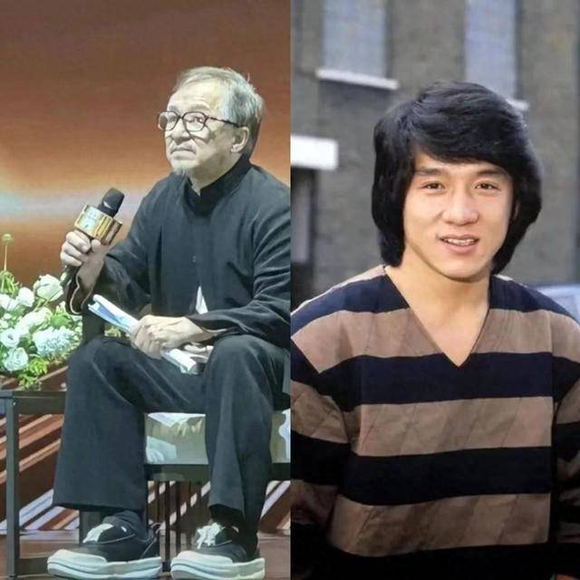 成龙被传“去世”后首次露面，深夜牵狗买面包，步伐稳健状态不错