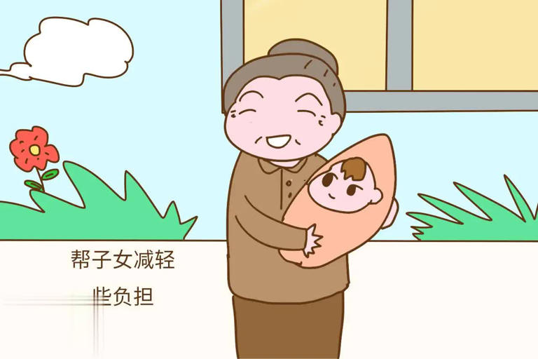 老人帮忙带娃有这几种表现，子女十分欣慰感激