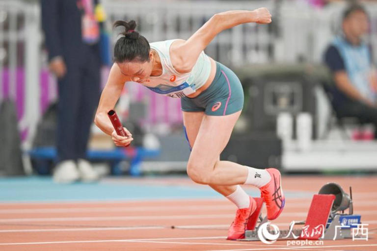 热血开跑！广西健儿亮相全运会田径赛场