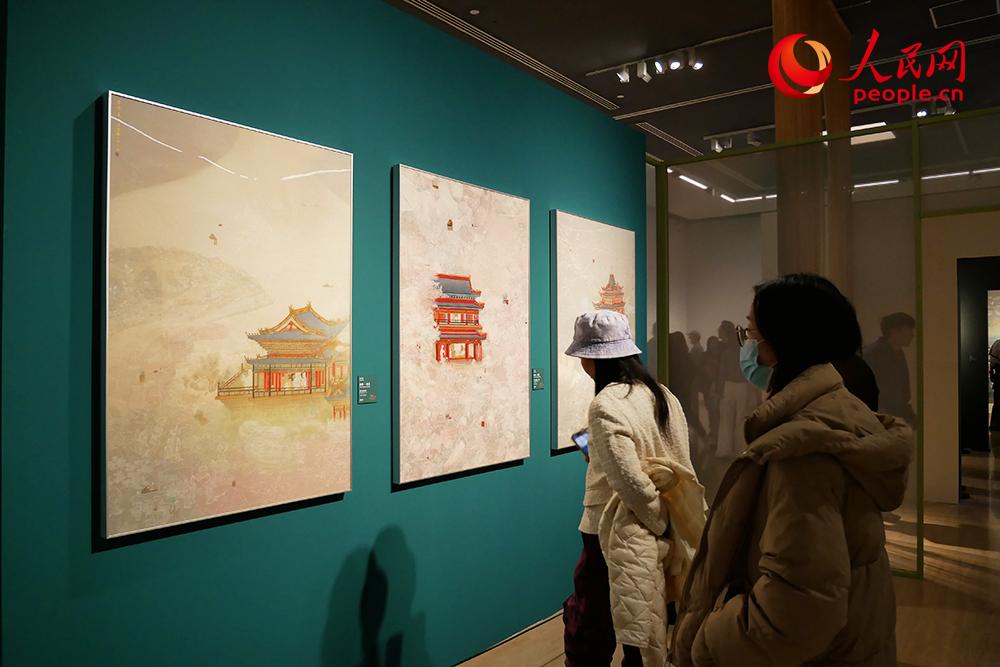 “灼灼其华——王依雅作品展”在中国美术馆开幕