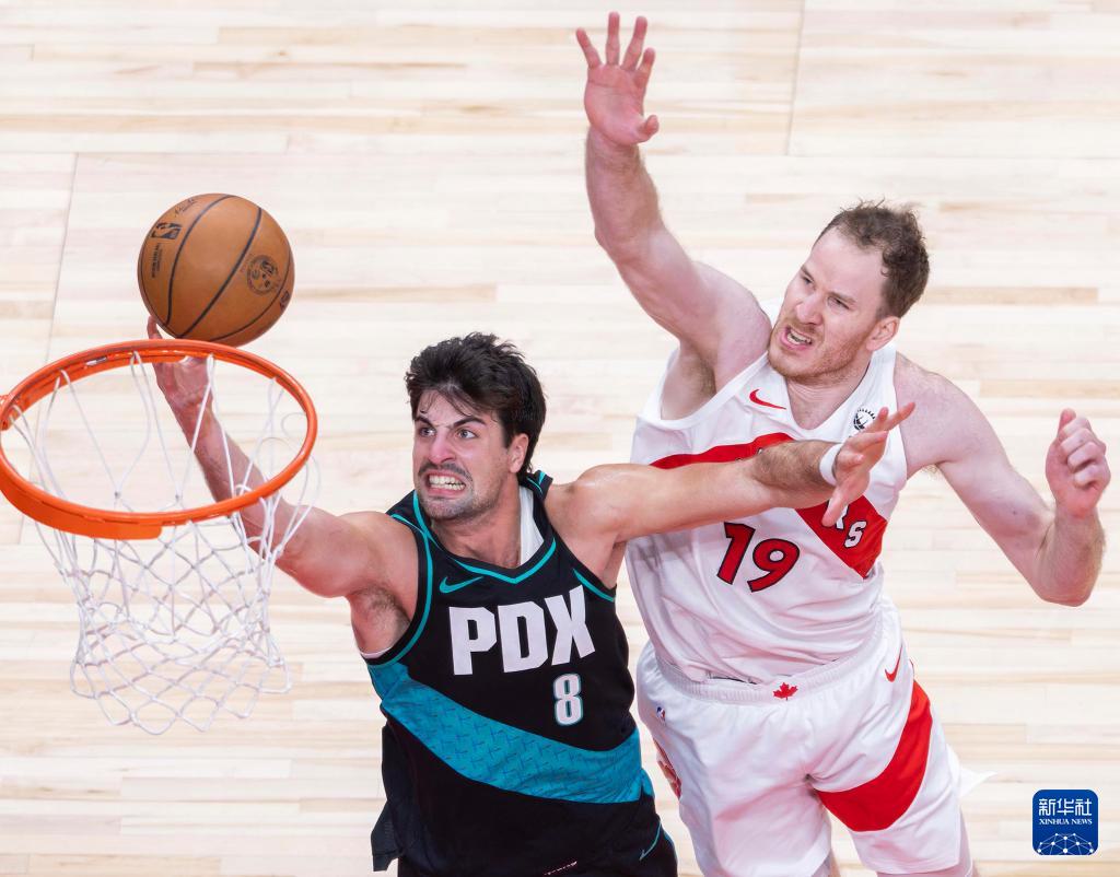 篮球——NBA常规赛：猛龙胜开拓者