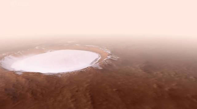 火星有多少水?500 万立方公里的冰，融化后可覆盖整个星球35米深