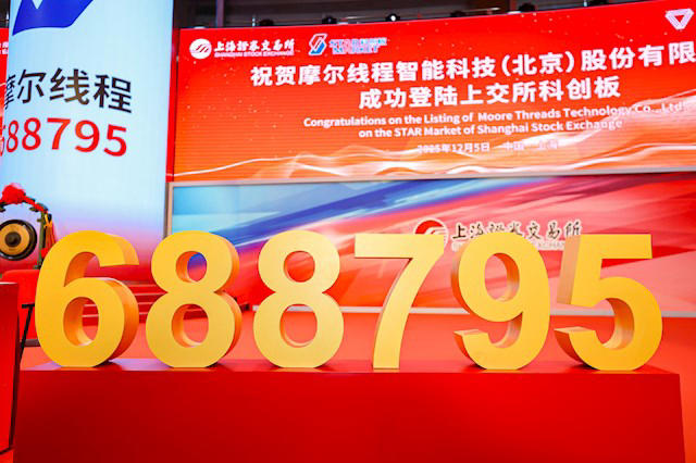 “国产GPU第一股”诞生！摩尔线程正式上市：上半年收入超过去三年总和