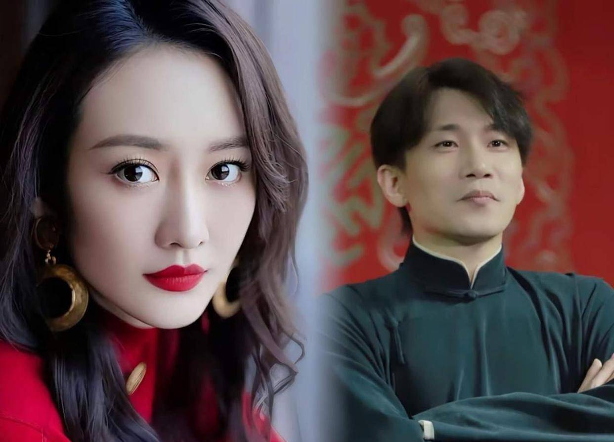 王鸥和妈妈牵着女儿散步女儿黄头发小眼睛长得不太像何九华 