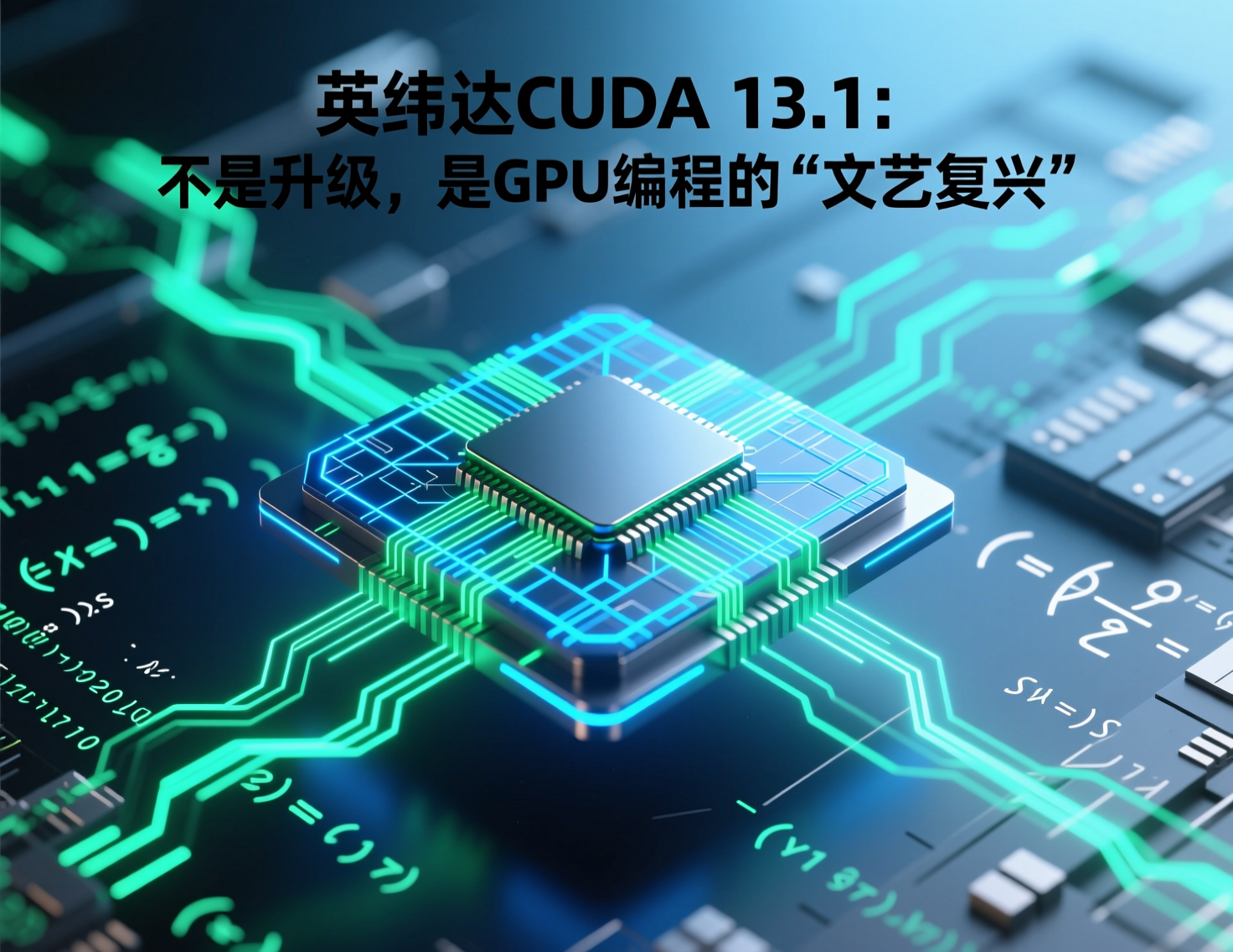 英伟达CUDA 13.1：不是升级，是GPU编程的“文艺复兴”