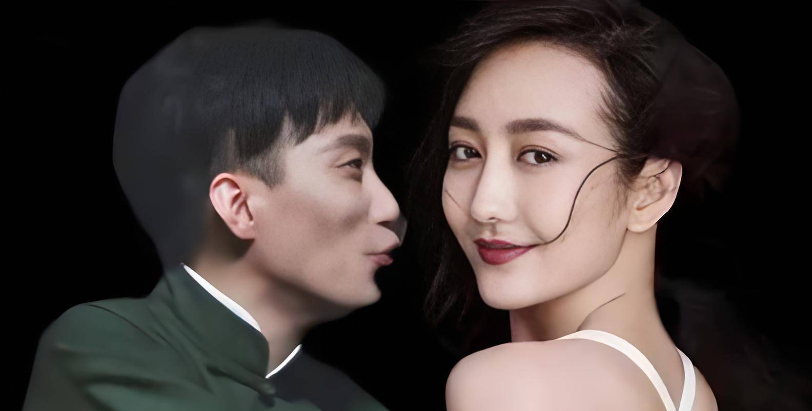 王鸥和妈妈牵着女儿散步女儿黄头发小眼睛长得不太像何九华 