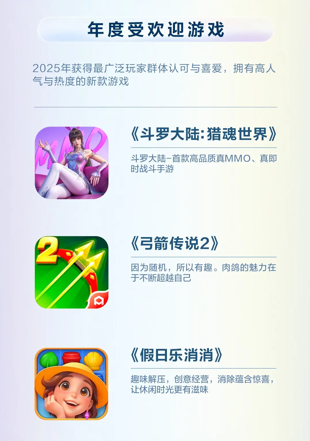 鸿蒙游戏“闭眼冲”清单来啦！华为游戏中心发布2025年度先锋榜