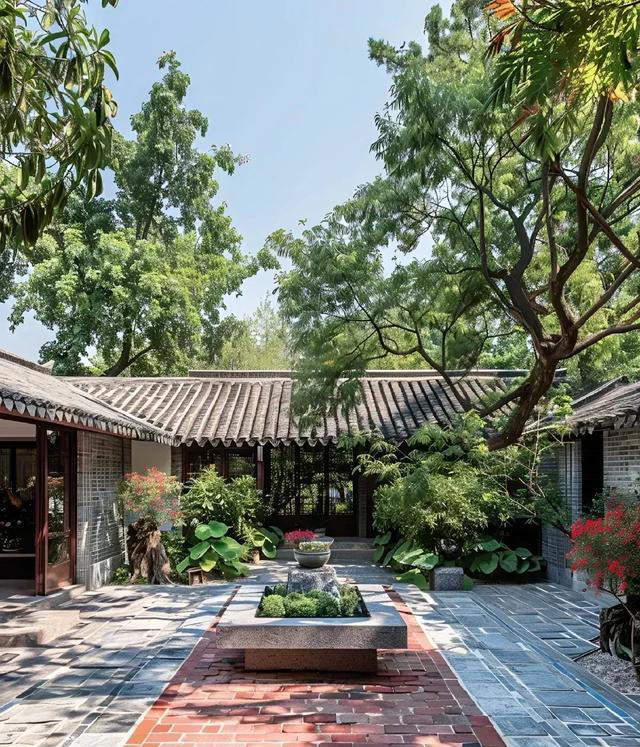 理想的住家，一定要有个院子