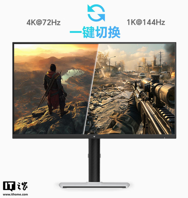 KTC 推出 27 英寸 4K 双模 Mini LED 显示器 M27U6，售价 1499 元