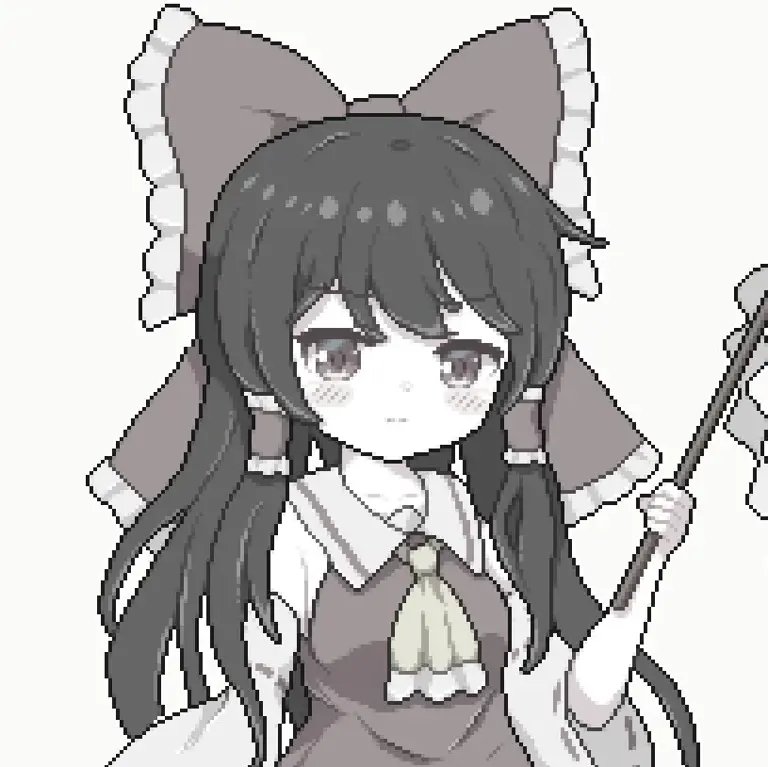 【立绘展示】最近很火的灵梦表情包居然出自这