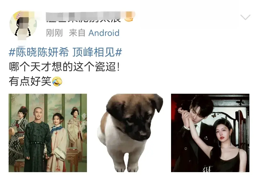 陈晓陈妍希顶峰相见！《大生意人》《狙击蝴蝶》热播，“狙击陈晓”上热搜