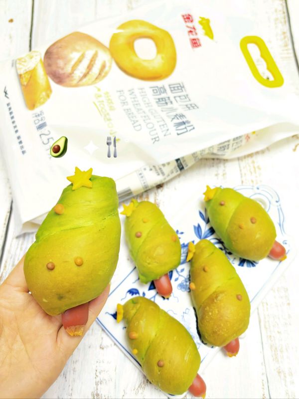 丑萌焦绿面包