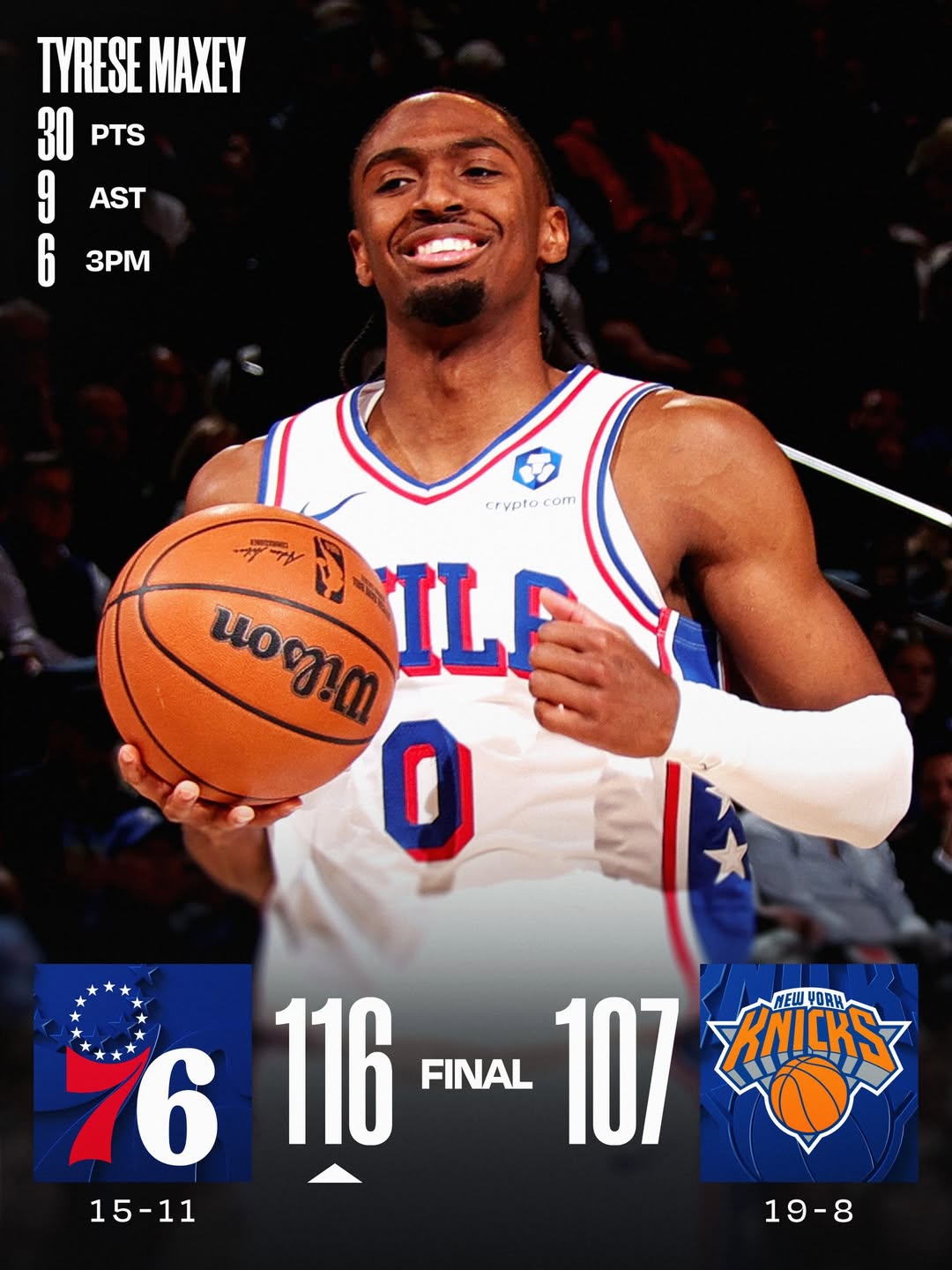 NBA官方晒今日球星海报：爱德华兹、文班、杰伦-布朗出镜