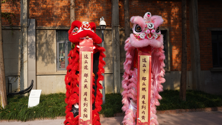 安阳内黄：非遗舞狮“圈粉”巴蜀
