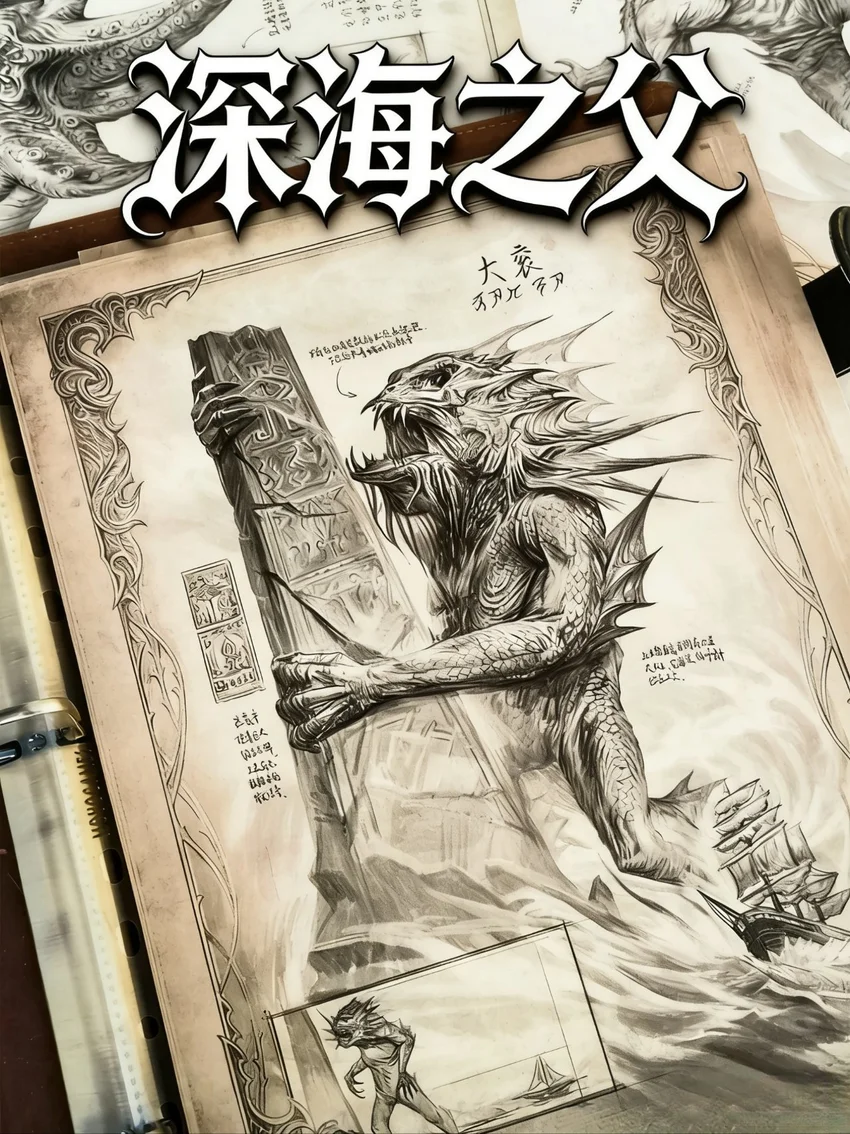 【每天认识一位克苏鲁: “海洋之父”大衮】