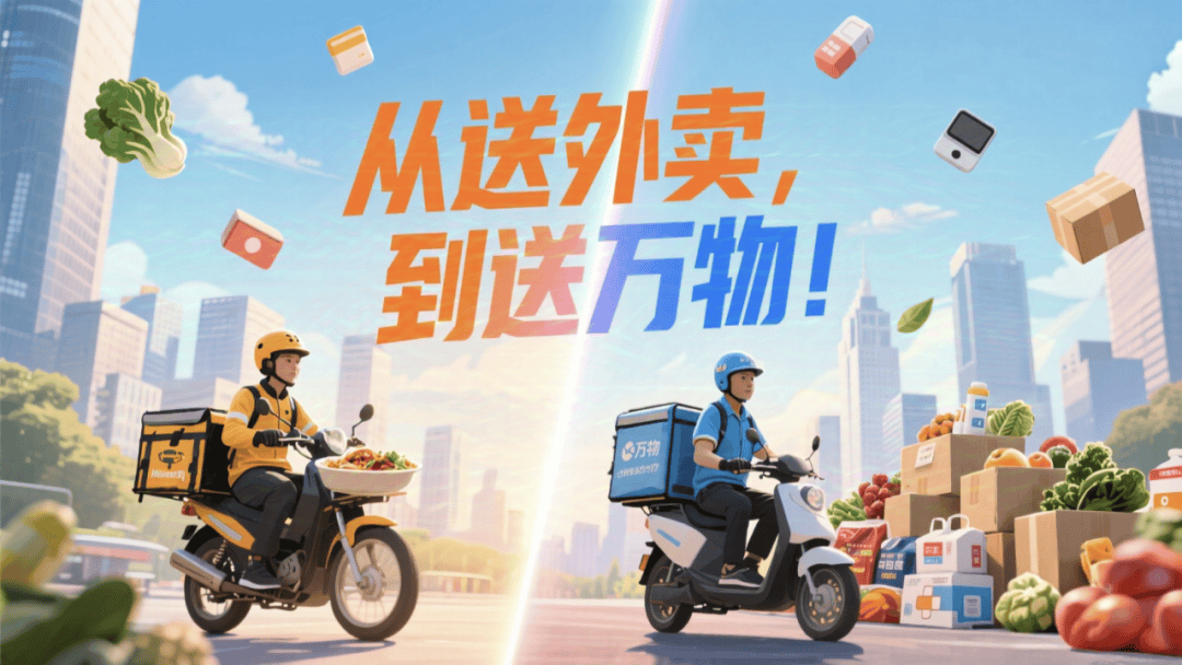 从送餐到送万物，外卖早已不仅仅只是外卖