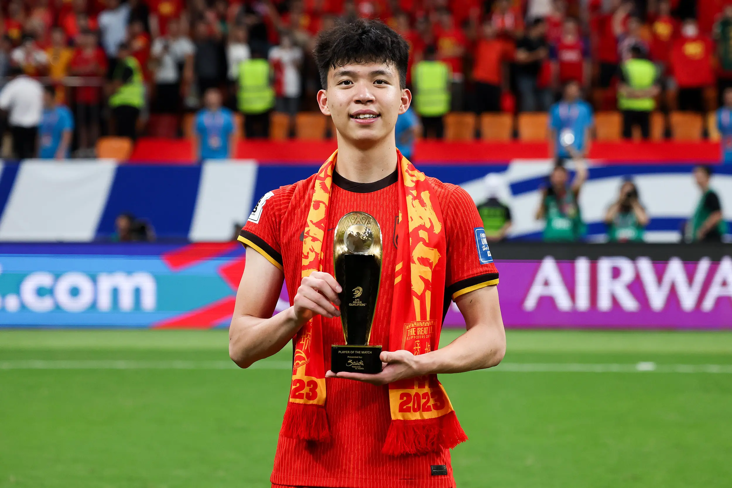 1年踢47场! 19岁王钰栋成中国足坛出勤王，目标带国足进世界杯!