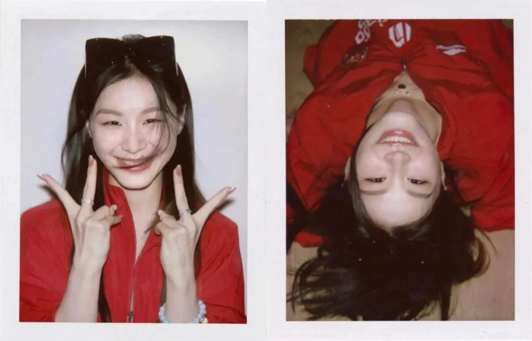 金靖，生娃后靠美貌翻红了