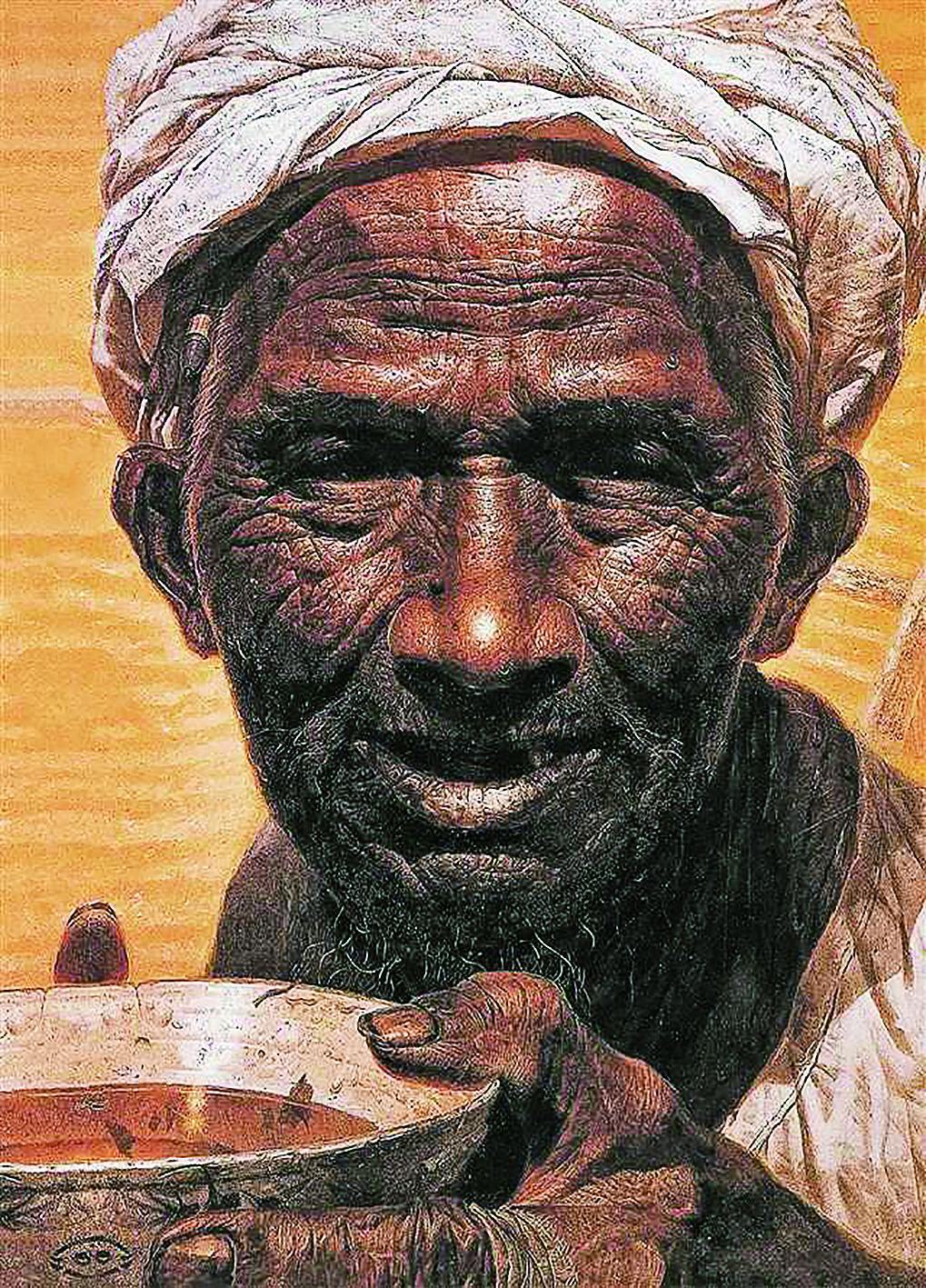 一幅画与一个村的缘分