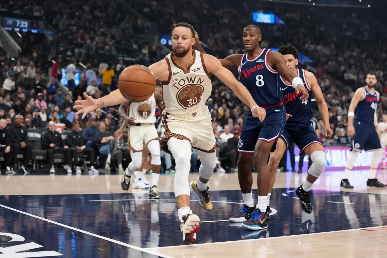 库里6犯，科尔遭驱逐! 小卡24+12，快船险胜勇士，巴特勒错失绝杀