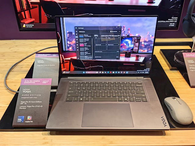 联想YOGA Pro 16 Aura AI元启版发布：3.2K双层OLED屏 亮度1000尼特