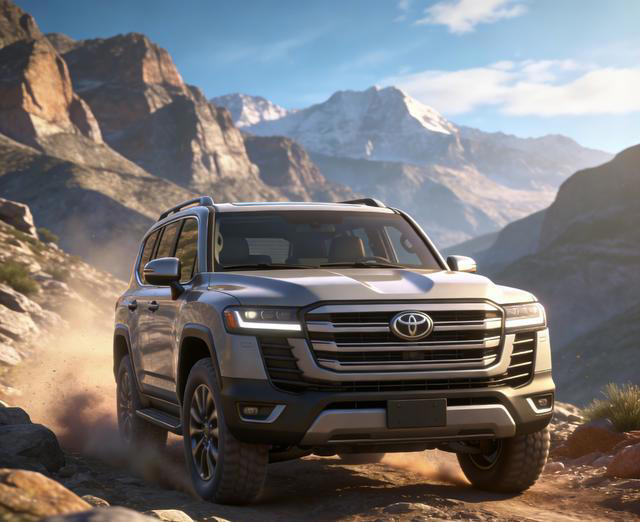 2026款丰田陆巡渲染图曝光：外观换新+3.4T混动，能否延续传奇