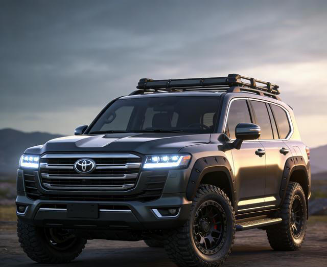 2026款丰田陆巡渲染图曝光：外观换新+3.4T混动，能否延续传奇