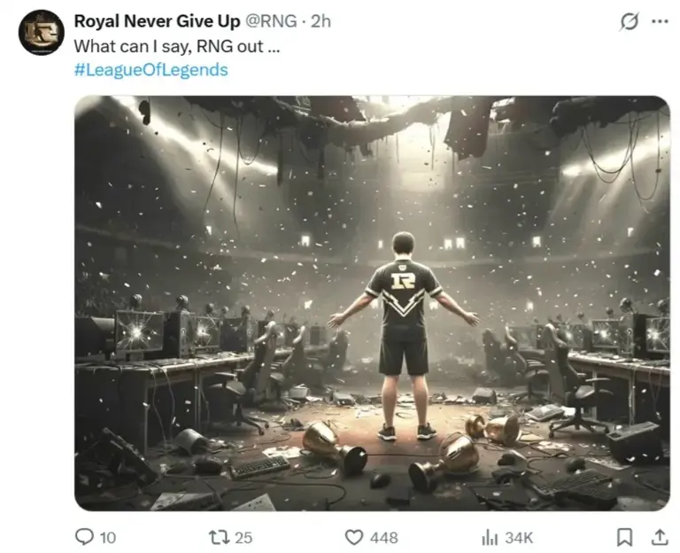 RNG迎来大结局! 官宣退出联盟，最后一次发声，也不忘了碰瓷Uzi