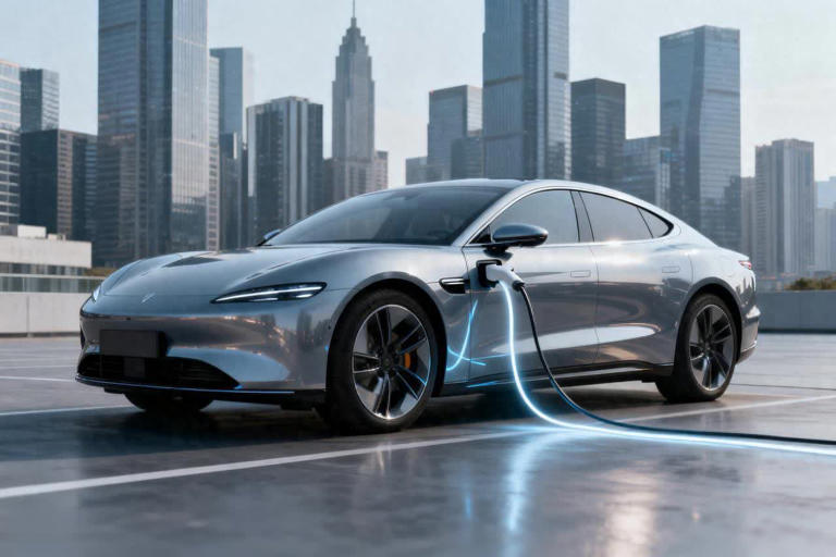 小鹏P7与蔚来ET5对决，国产高端新能源轿车智能化配置对比