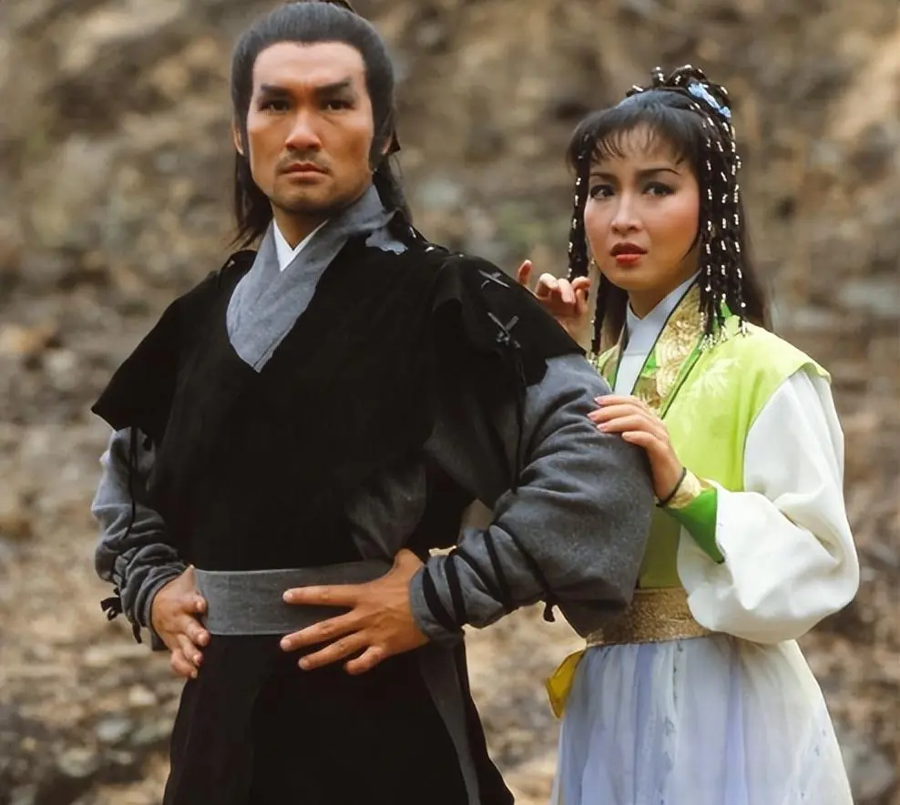 82版《天龙八部》剧照赏析：黄日华演乔峰前先演了虚竹
