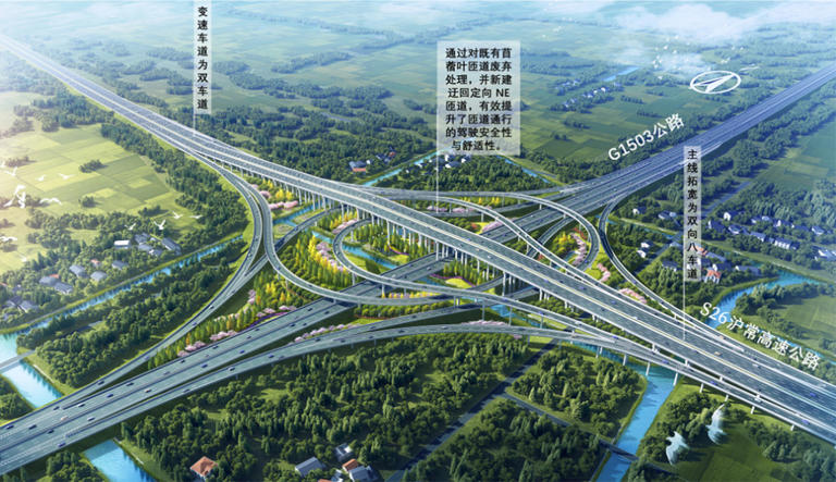 S26公路（滬蘇省界-G15公路）改建工程啟動建設