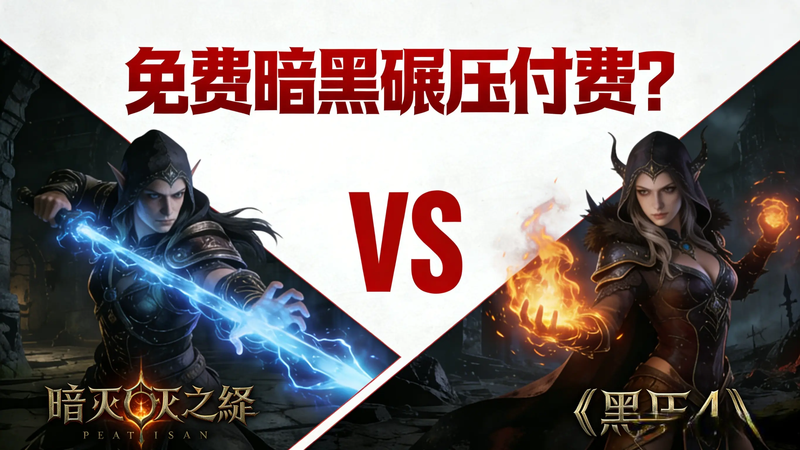 免费《暗黑破坏神：不朽》vs 付费《暗黑4》，免费为何性价比拉满