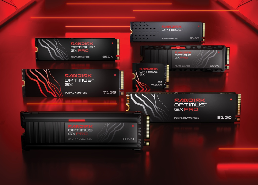 闪迪 SANDISK Optimus 系列 SSD 品牌焕新 丰富存储解决方案重新定义数字生活体验