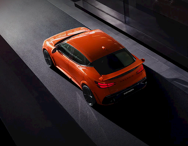 韩国豪华车在华上新 捷尼赛思首款高性能量产车GV60 Magma官图发布