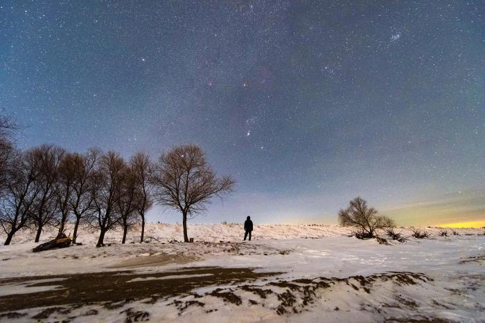 星空相册｜深冬有约，中国最北省份铺展星光冰雪画卷