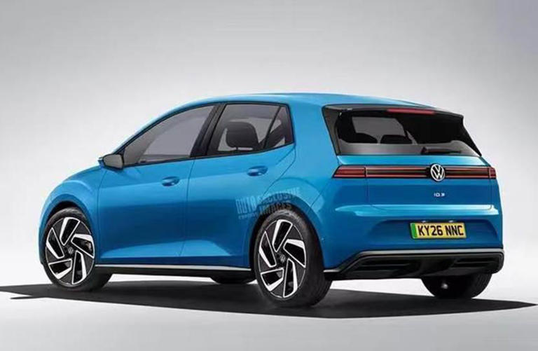 新款大众ID.3曝光，看起来没啥变化？