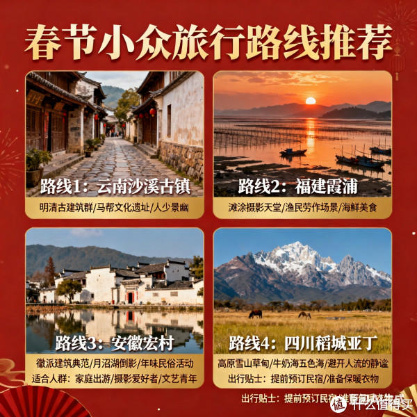 春节出游不挤?这些冷门景点等你来!