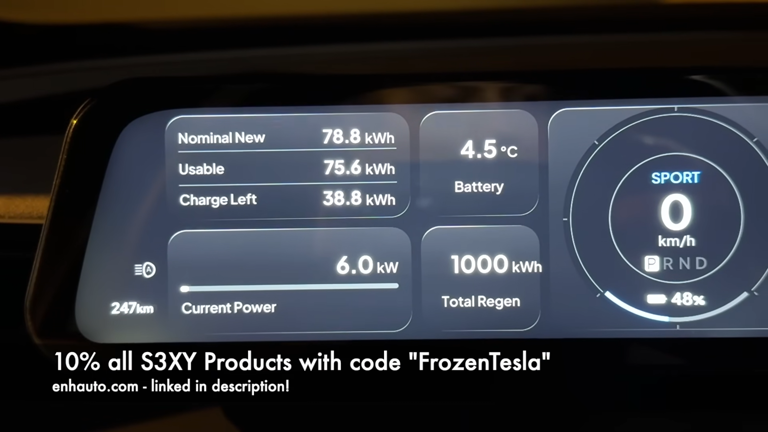 特斯拉Model 3在-36°C冻一夜：续航、充电速度与能耗表现大幅下滑